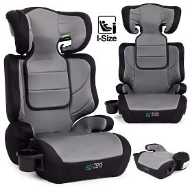 Child Car Seat 2-in-1 Booster i-SIZE Height 100-150 cm Cup Holder ECOTOYS, EcoToys
