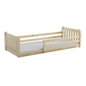 Children's Bed Jerry - Natural, Low, BANABY