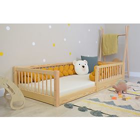 Children's Bed Montessori Woodie Plus - Natural, Ourbaby®
