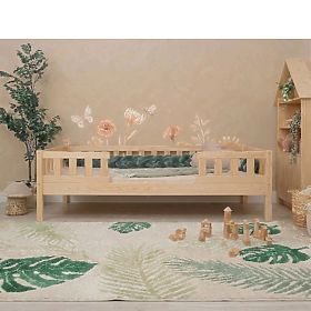 Children's Bed Ourbaby Meadow Plus with 2 Railings - Natural, Ourbaby®