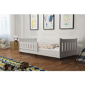 Children's Bed Tom - White, Low, BANABY