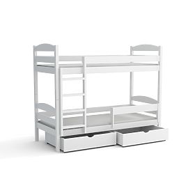 Children's Bunk Bed Filip - White