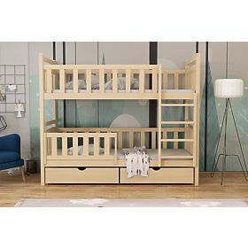 Children's Bunk Bed Karol - Natural