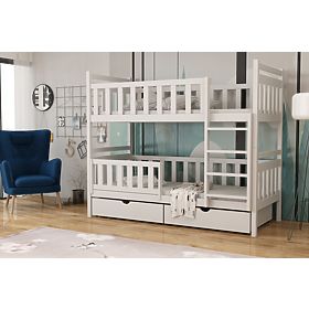 Children's Bunk Bed Karol - White