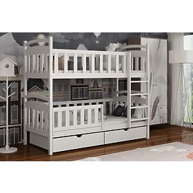 Children's Bunk Bed Krystian - White