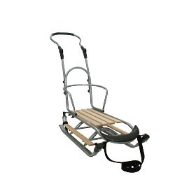 Children's sled with seat - Red