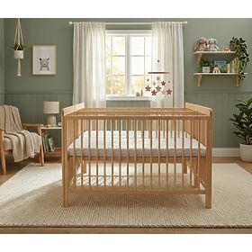 Children's Wooden Crib for Twins - Natural, Ourbaby®