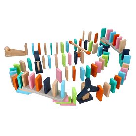 Colorful Domino Adam Toys