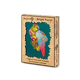 Colorful wooden puzzle - parrot, Wood Trick