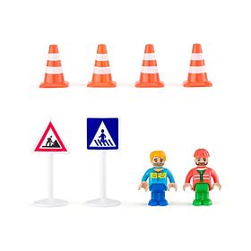 Construction Vehicles with Drivers