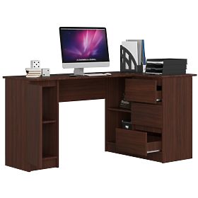 CORNER DESK B20 CLP RIGHT-SIDED WENGE