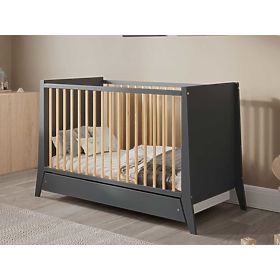 Cosmo Baby Crib 120x60 - Anthracite