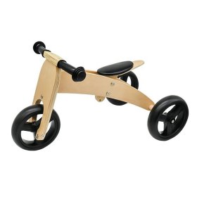 Wooden tricycle Trike 2in1