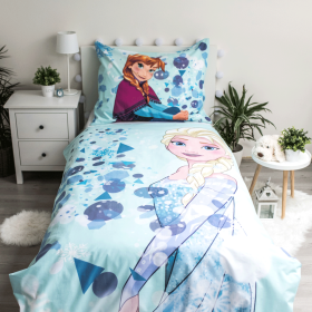 Bed linen with a luminous effect Frozen 140 x 200 cm + 70 x 90 cm, Sweet Home, Frozen