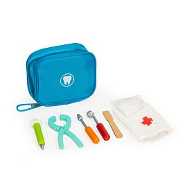 Dentist Set Bag with 7 Accessories for Children ECOTOYS