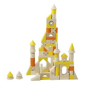 Detoa Wooden Blocks L 96 Pieces, Detoa