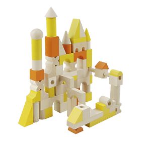 Detoa Wooden Blocks L 96 Pieces, Detoa