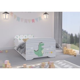 Baby bed MIKI 160 x 80 cm - Dino, Wooden Toys