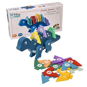 Dinosaur with Number Puzzles