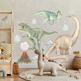 Set of wall stickers - Dinosaurs