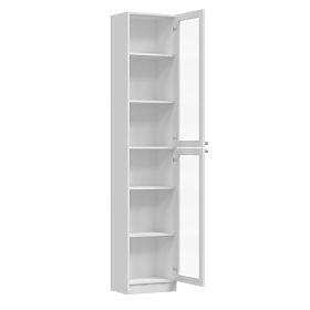 Display Cabinet PAFOS W40/2S WHITE