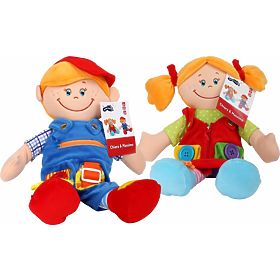 Dolls with Fastenings Klara and Marcel