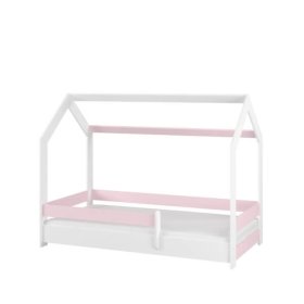 House bed Sofia 180x80 cm - pink, BabyBoo