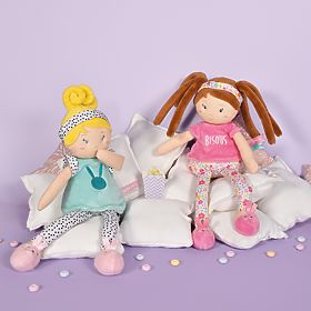 Doudou Jolijou Doll LES PIPELLETTES 25 cm 1 pc, Doudou Jolijou Paris
