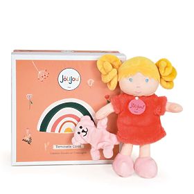 Doudou Jolijou Doll Miss Coral 21 cm