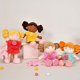 Doudou Jolijou Doll Miss Rose 21 cm, Doudou Jolijou Paris