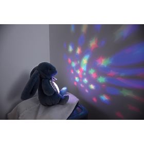 Doudou Music Box with Projection White Bunny