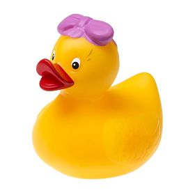 Duck with a Bow for Bath