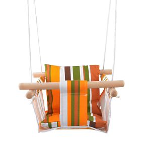 2Kids Toys Children's textile swing 100% striped cotton