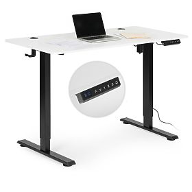 Electric Adjustable Desk 120x60 cm, Adjustable Height 72-117 cm ModernHome