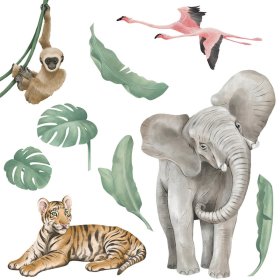 Elephant wall stickers