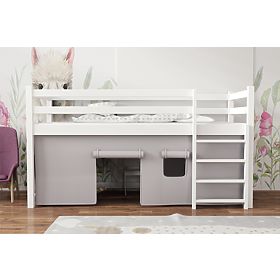 Elevated Bed Portos - White