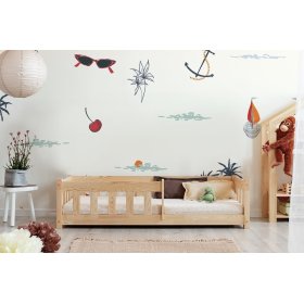 Milo Raila Children's Bed with Rail, ADEKO