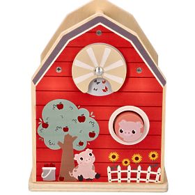 Farm Wooden Sorter with Blocks