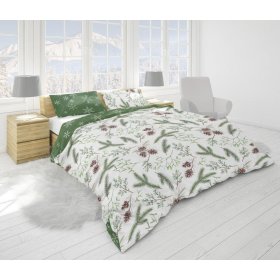 Cotton bedding Twigs 140x200 cm + 70x90 cm, Faro