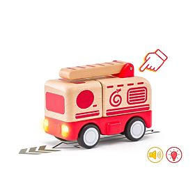 Fire Truck with Lighting and Signal, Woodyland Woody