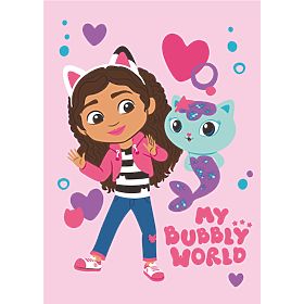 Fleece Blanket Gabby’s Dollhouse - Gabby and the Sea Cat