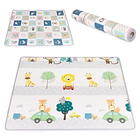 Foam Educational Double-Sided Rolling Mat with Alphabet ECOTOYS for Children