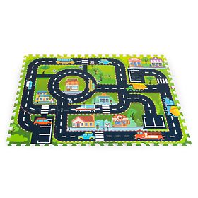 Foam Mat for Children Puzzle City Streets IPLAY
