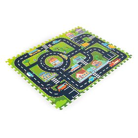 Foam Mat for Children Puzzle City Streets IPLAY