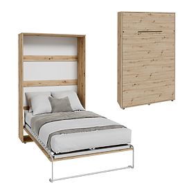 Folding Bed KOBI VERTO 120x200 Oak Artisan 1 pc