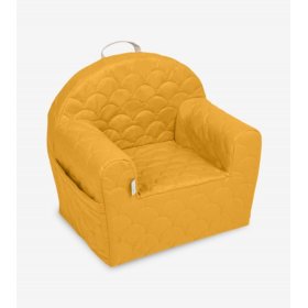 Children's chair Fan - mustard, AlberoMio
