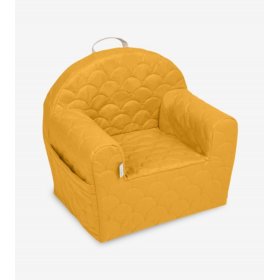 Children's chair Fan - mustard