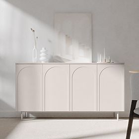 Four-Door Sideboard Helene, Cashmere, lectus