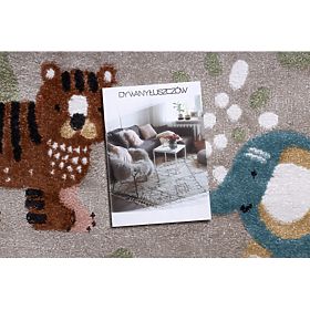 FUN Africa Children's Rug, Animals, Africa Beige, F.H.Kabis