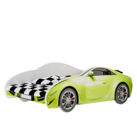 Car bed S-CAR - green